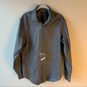 Grey Calvin Klein Dress Shirt - Never Worn